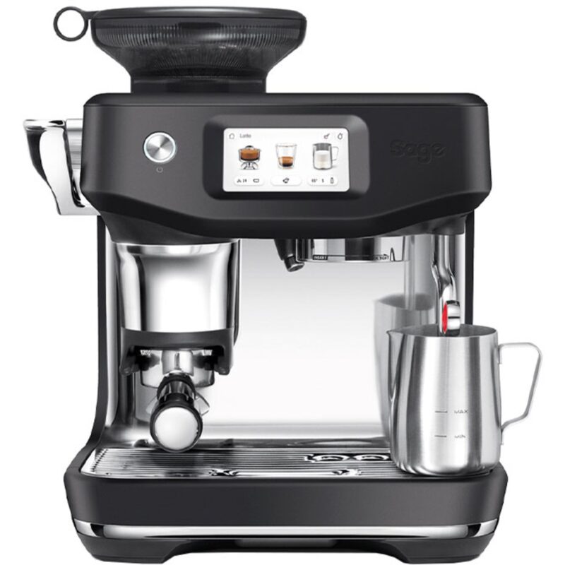 Sage Barista Touchâ¢ Impress SES881 espressomaskine, black truffle